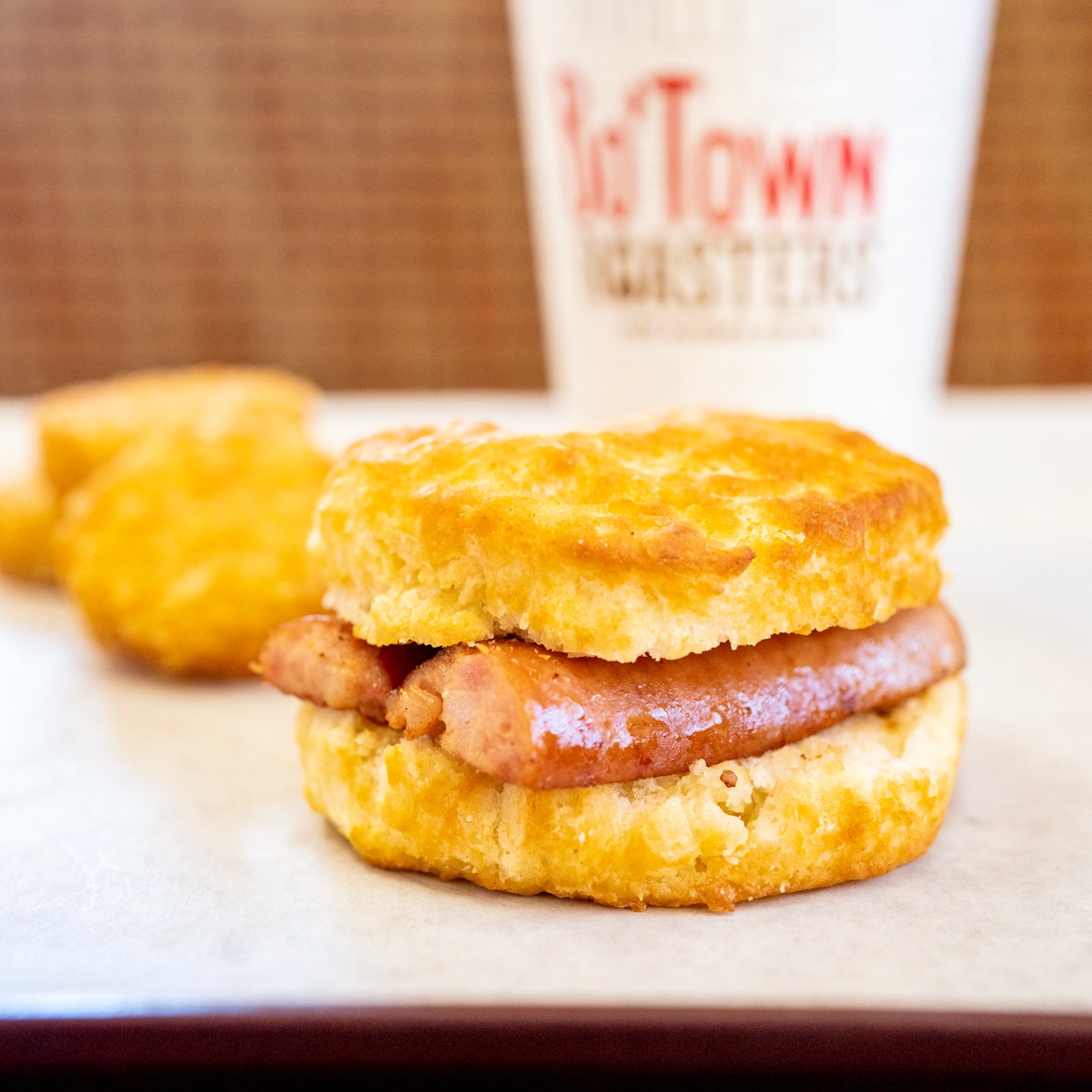 Smoked Sausage Biscuit Combo